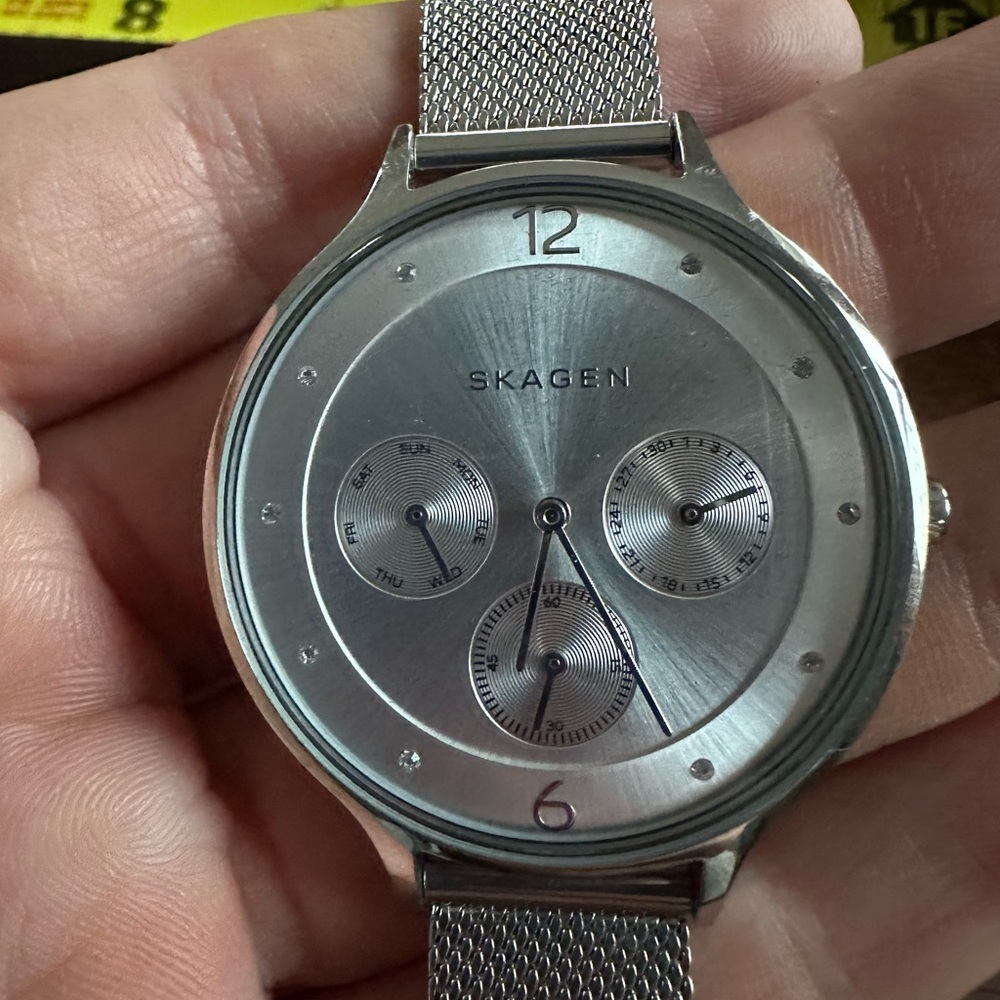 Skagen silver watch